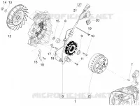 Flywheel magneto