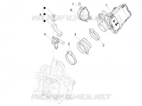 Throttle body - Injector - Union pipe