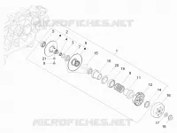 Driven pulley