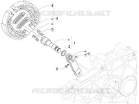 Rear brake - Brake jaw