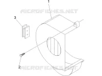 Flywheel magneto cover - Oil filter