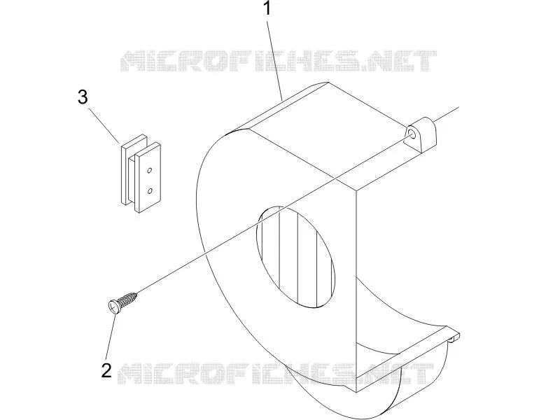 Flywheel magneto cover - Oil filter