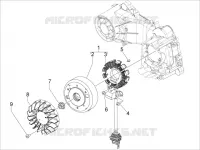 Flywheel magneto