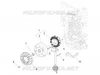 Flywheel magneto