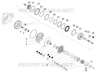 Driven pulley
