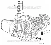 Chain tightener-by-pass valve
