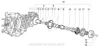 Driven pulley