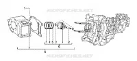 Cylinder-piston-wrist pin, assy