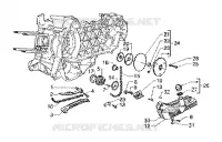Pump group-oil pan