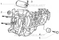 Electric starter-damper pulley