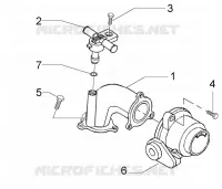 Union pipe-throttle body-injector