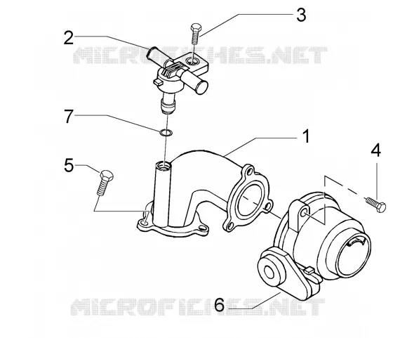 Union pipe-throttle body-injector