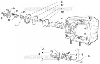 Rocker levers support