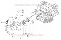 Cylinder-piston-wrist pin, assy