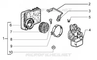 Carburettor-air cleaner
