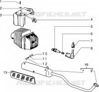 Silencer-Baffle