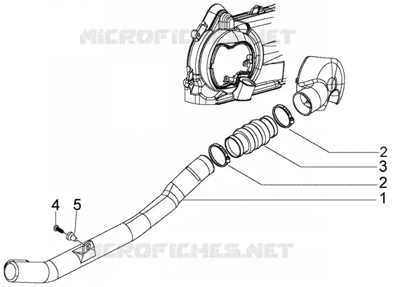 Belt cooling tube