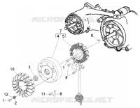 Flywheel magneto