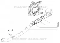 Belt cooling tube