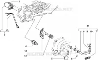 Starting motor-starter lever