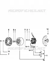 Flywheel magneto