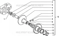 Driven pulley