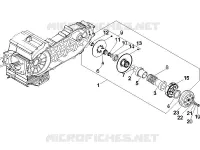 Driven pulley