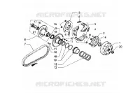 Driven pulley