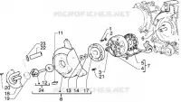 Flywheel magneto