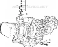 Chain tightener - By-pass valve