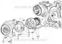 Flywheel magneto