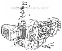 Chain tightener-by-pass valve