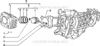 Cylinder-piston-wrist pin, assy