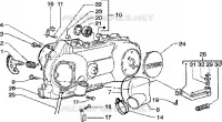 Kickstarter-crankcase cooling