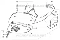 Catalytic silencer