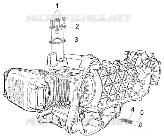 Chain tightener-by-pass valve