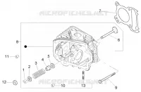 Cylinder head-valves