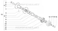 Driven pulley