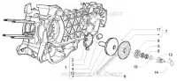 Driving half pulley