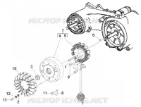 Flywheel magneto