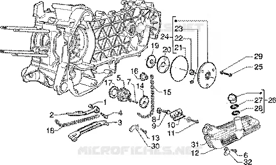 Oil pump-oil pan