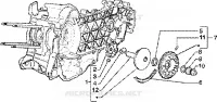 Driving half pulley
