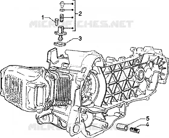 Chain tightener-by-pass valve