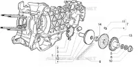 Driving half pulley