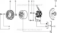 Flywheel magneto