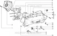 Clutch cover-scrool cover