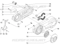 Crankcase cover - Crankcase cooling
