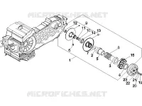 Driven pulley