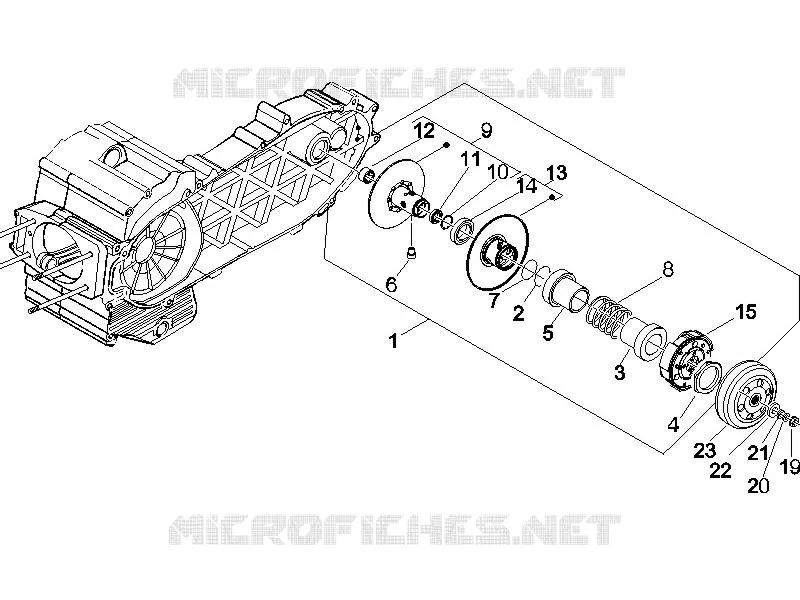 Driven pulley