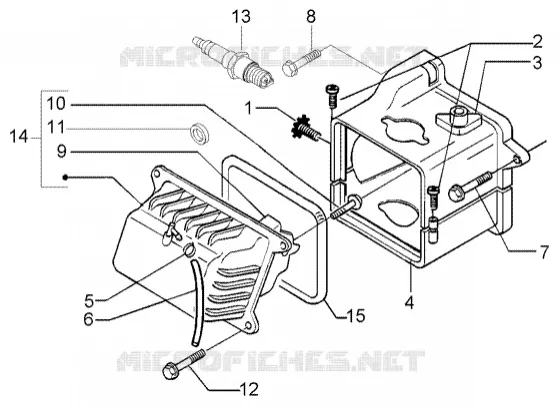 Cylinder head cover
